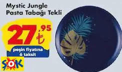 MYSTİC JUNGLE PASTA TABAĞI TEKLİ MYSTİC JUNGLE PASTA TABAĞI TEKLİ